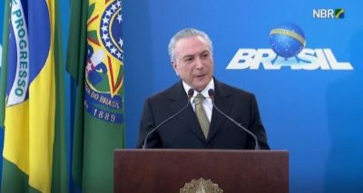 Temer diz ter 