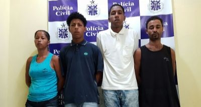 Quatro pessoas são presas por porte de drogas em Cachoeira