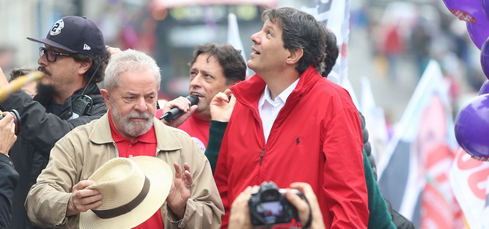 Resultado de imagem para IBOPE: 39% DOS ELEITORES DE LULA NÃO VOTARIAM EM HADDAD