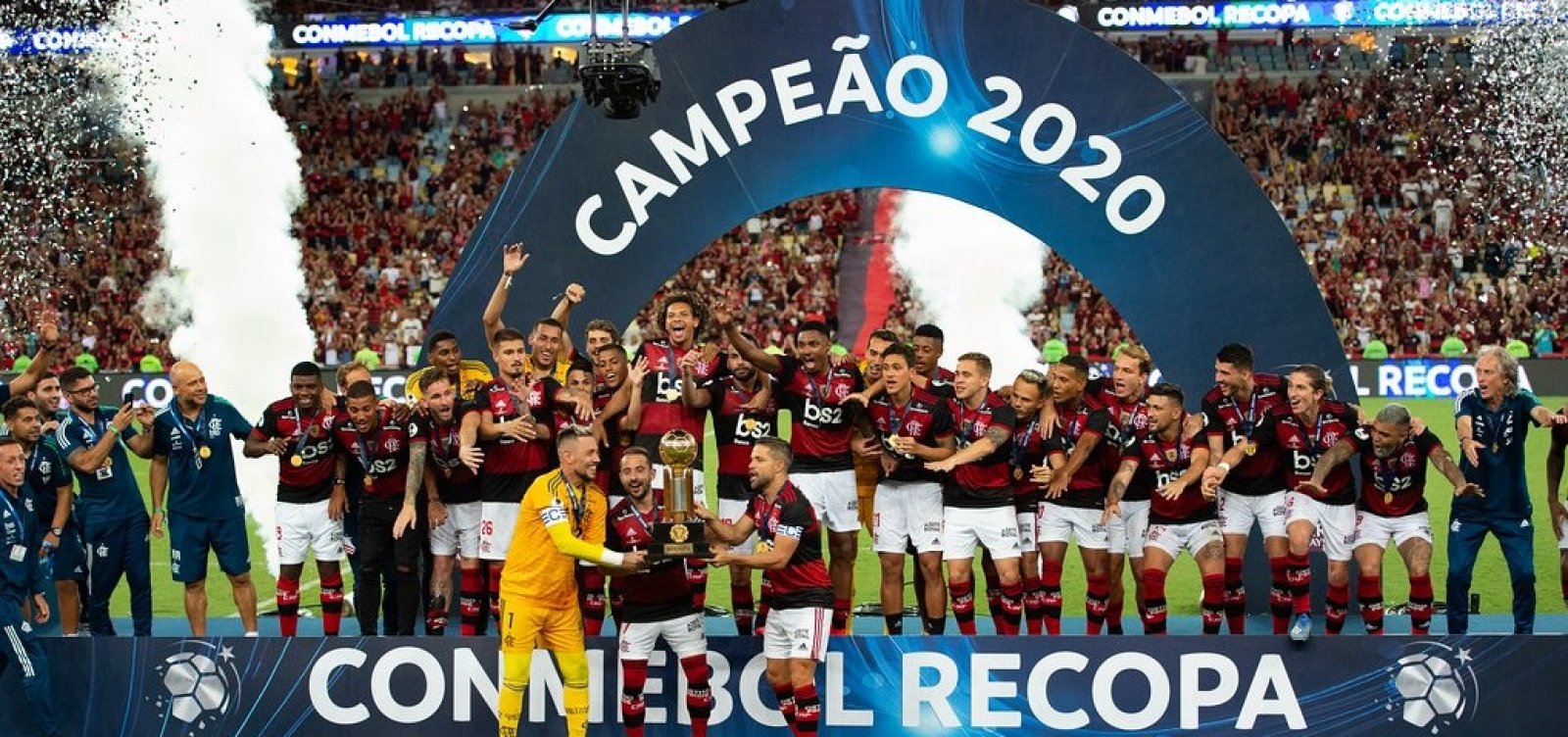 Flamengo vence Independiente Del Valle por 3 a 0 e é campeão da Recopa Sul- Americana - Metro 1