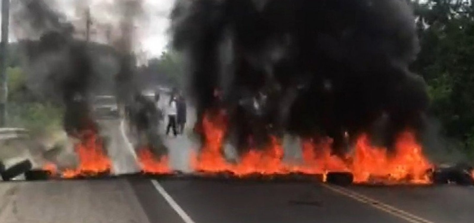 [Músicos de Porto Seguro fecham BR-367 em protesto contra proibição de shows com mais de 200 pessoas ]
