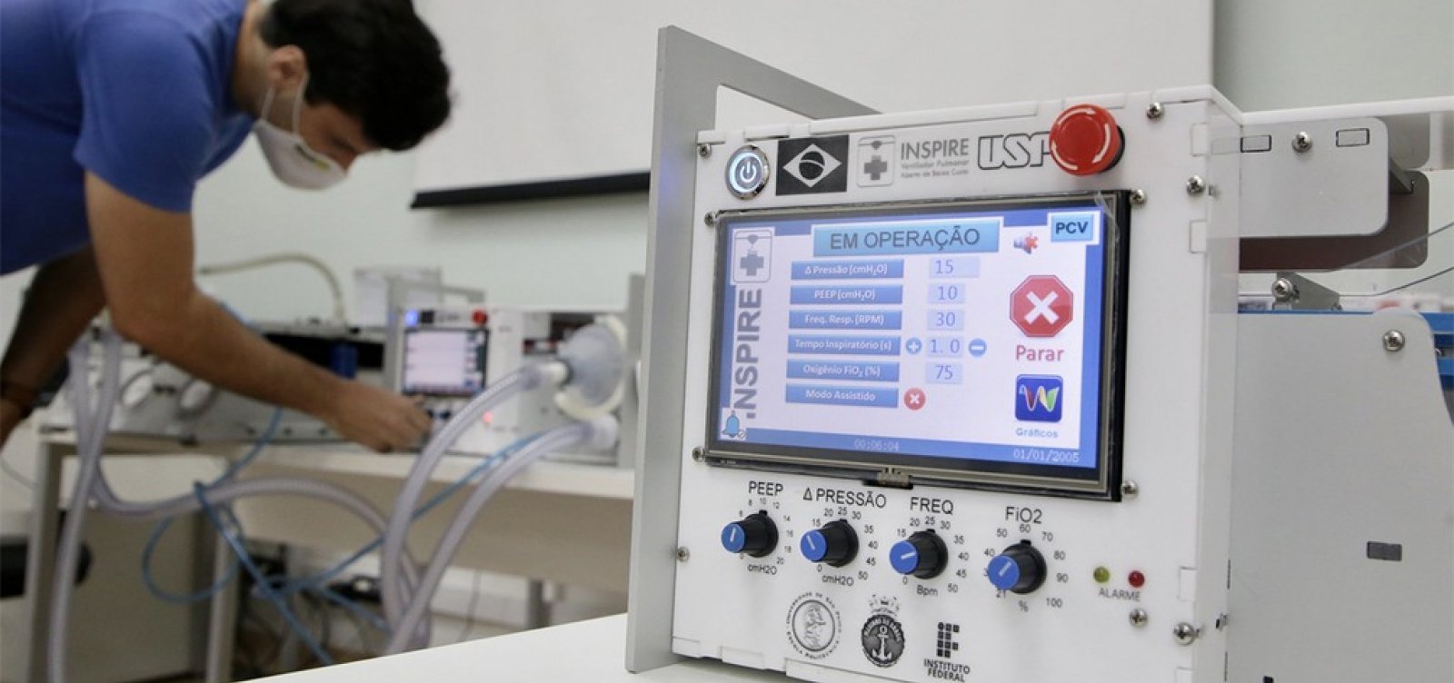 [USP doa 28 respiradores a Manaus]