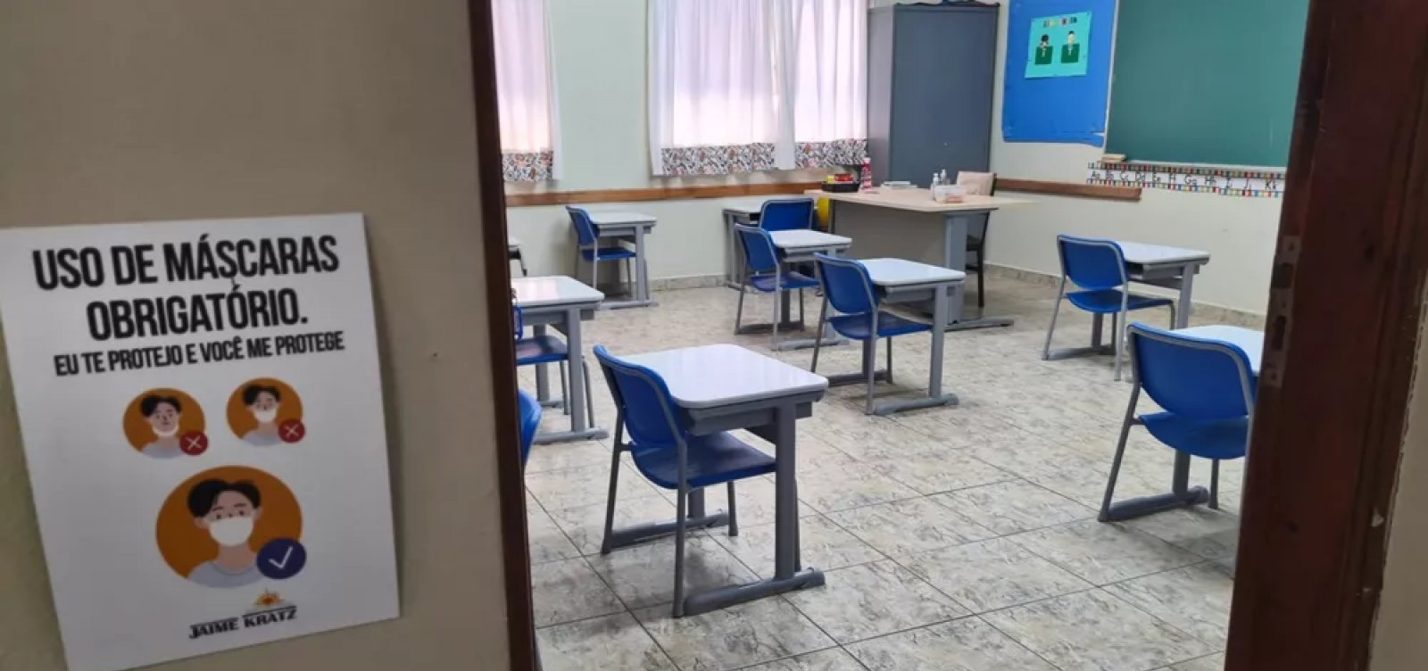 [Escolas estaduais em S&atilde;o Paulo voltam &agrave;s aulas presenciais nesta segunda]