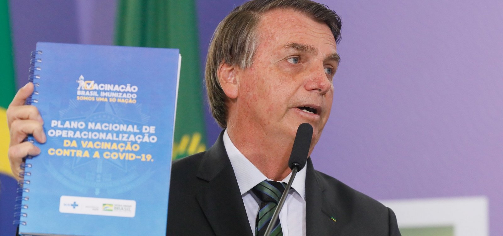 [Com novo posicionamento favor&aacute;vel &agrave; vacina&ccedil;&atilde;o, apoio de Bolsonaro cresce 22% nas redes sociais]