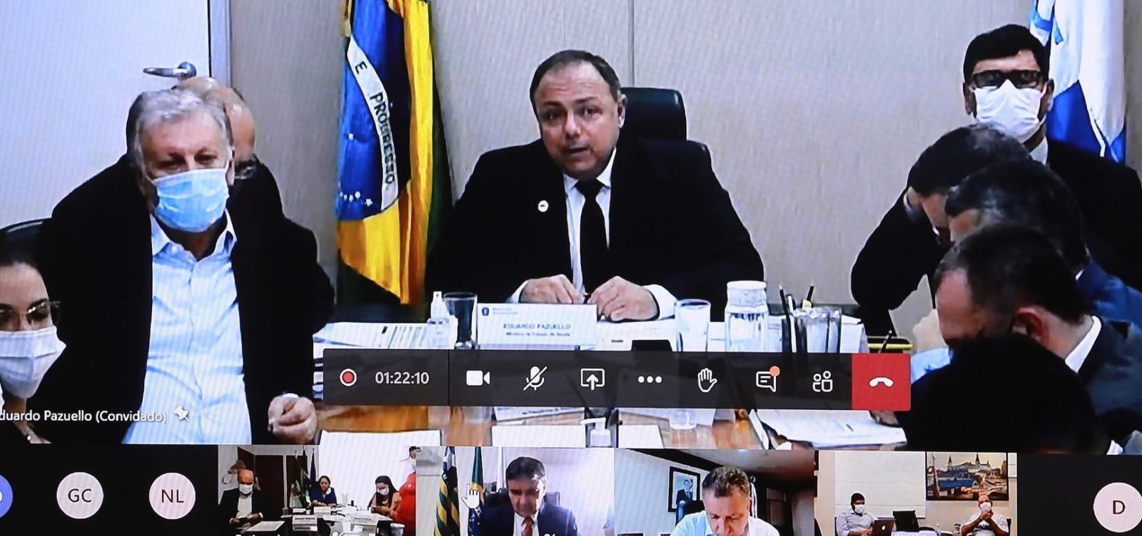 [Governadores se reúnem com Pazuello nesta segunda para discutir pacto nacional de combate à Covid-19]