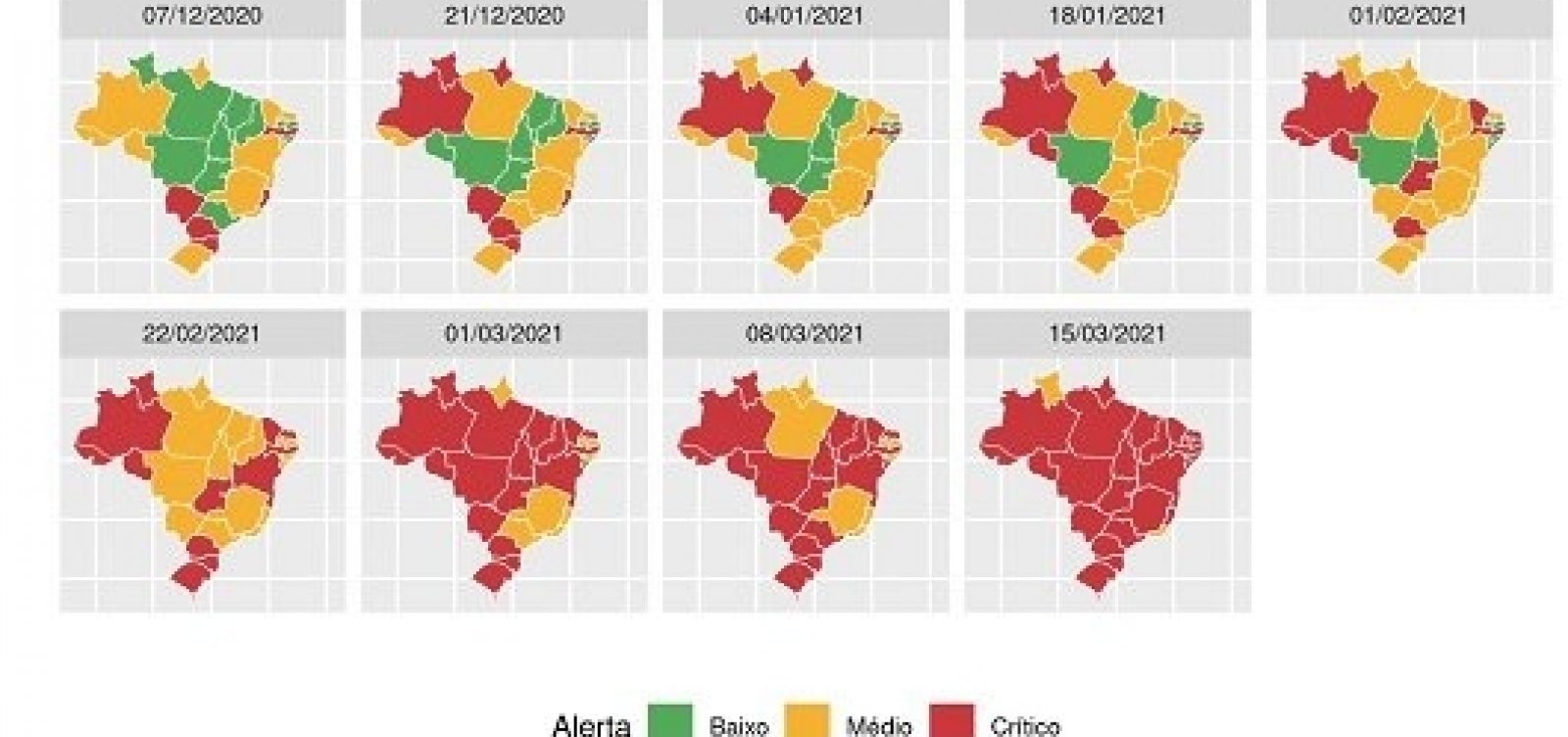 [Boletim da Fiocruz aponta maior colapso sanitário e hospitalar da história do Brasil]