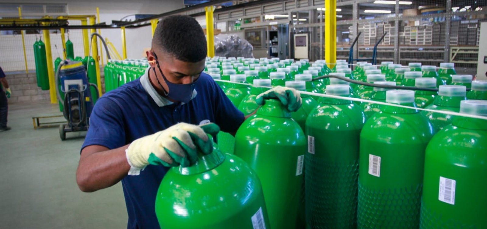 [Pa&iacute;s tem mais de mil cidades com dificuldades no abastecimento de oxig&ecirc;nio]