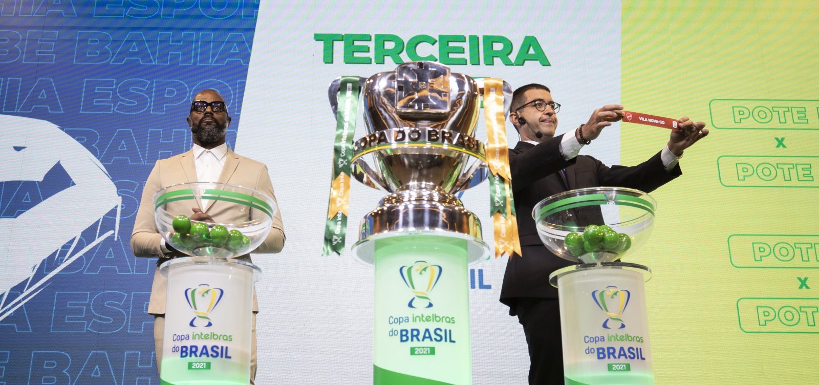 [Em sorteio, Bahia, Vitória e Juazeirense conhecem seus adversários na Copa do Brasil]