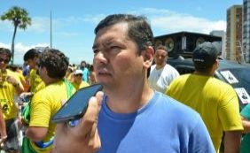 Tinoco lembra manifestação passada e diz que governo continua com [Tinoco lembra manifestação passada e diz que governo continua com