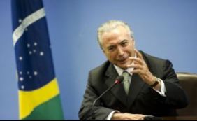 Temer nega discussão sobre eventual governo e declara que [Temer nega discussão sobre eventual governo e declara que