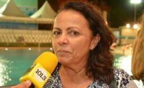 Aladilce diz que crítica de oposição à nova piscina foi [ Aladilce diz que crítica de oposição à nova piscina foi