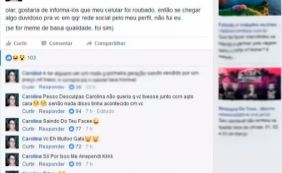 Após assalto, ladrão pede desculpa pelo Facebook da vítima: [Após assalto, ladrão pede desculpa pelo Facebook da vítima: