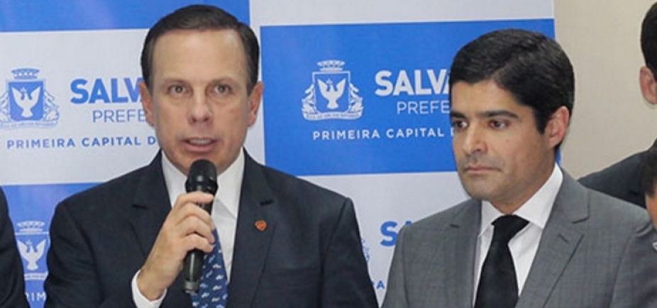 Doria afirma que jantar com presença de Neto marca [Doria afirma que jantar com presença de Neto marca