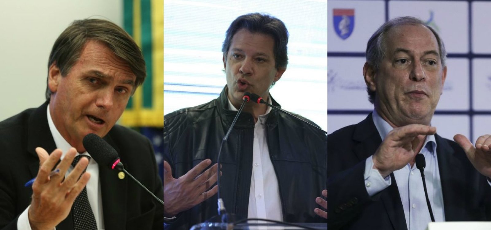 [Datafolha: Bolsonaro chega a 28% e Haddad sobe para 16%; Ciro lidera no 2º turno]