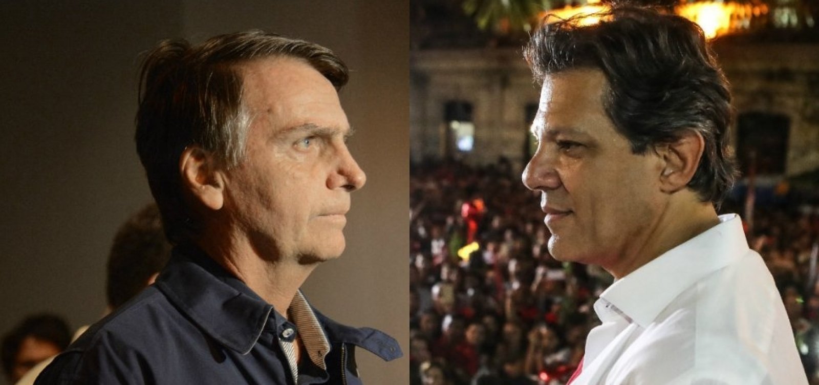 [Datafolha para presidente: Bolsonaro, 55%; Haddad, 45%]