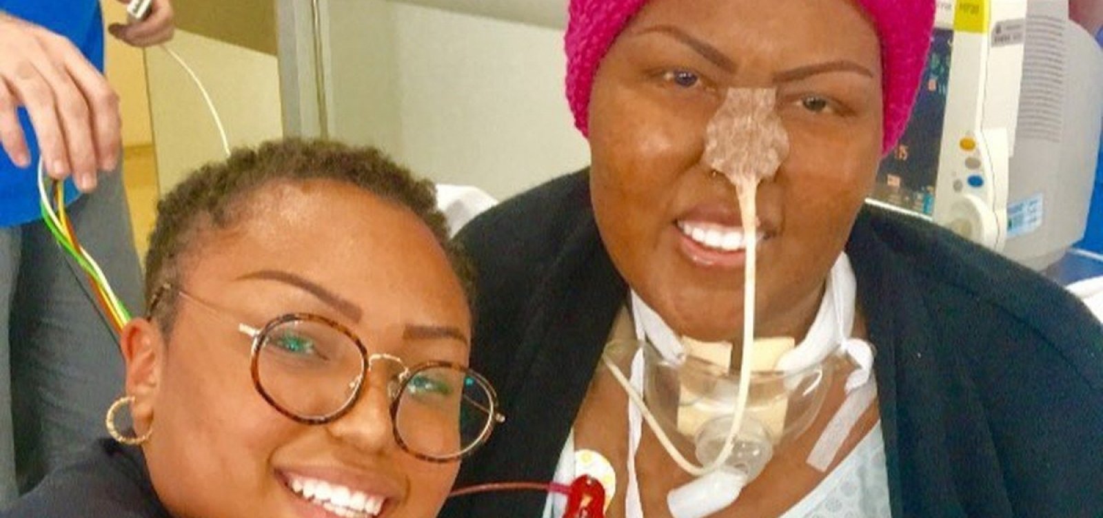 [Em luta contra câncer, cantora do Fat Family tem festinha de aniversário no hospital]