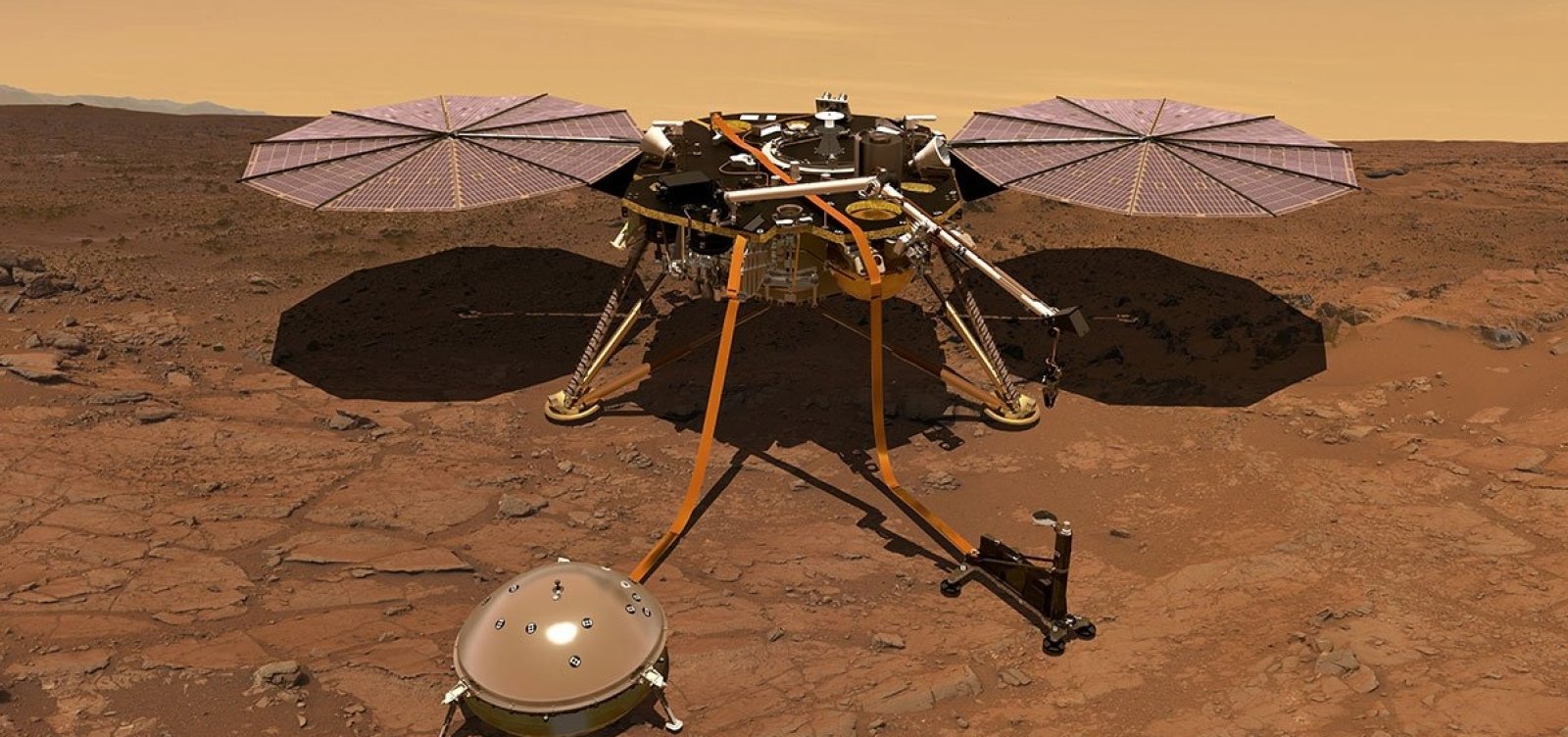 [Sonda da Nasa pousa em Marte]