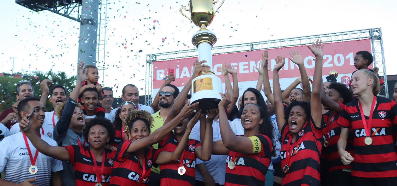 [VitÃ³ria vence Lusaca e se torna bicampeÃ£o baiano de futebol feminino]
