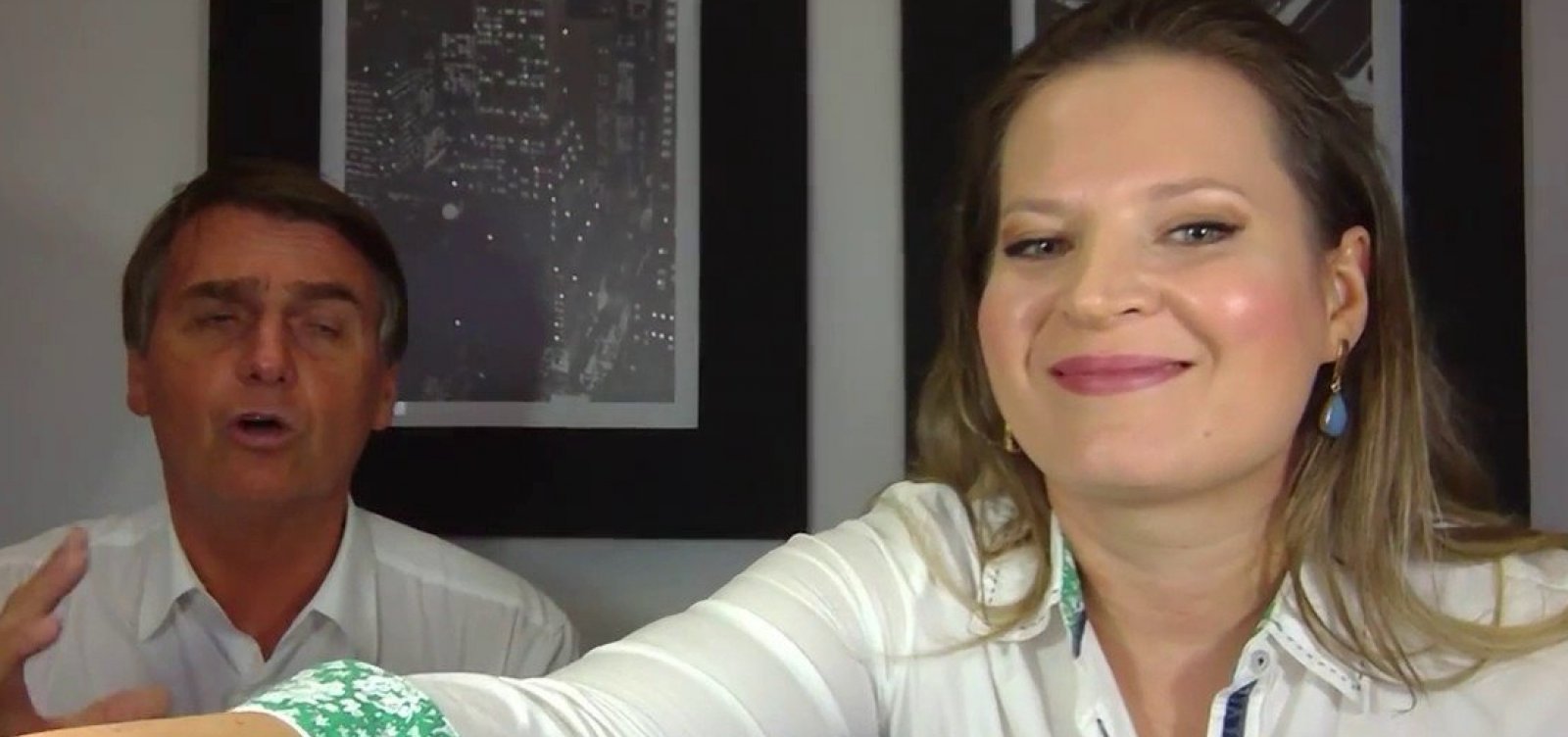 [Ataques de Joice Hasselmann a Bolsonaro reparecem na web e jornalista nega: 'É vírus' ]