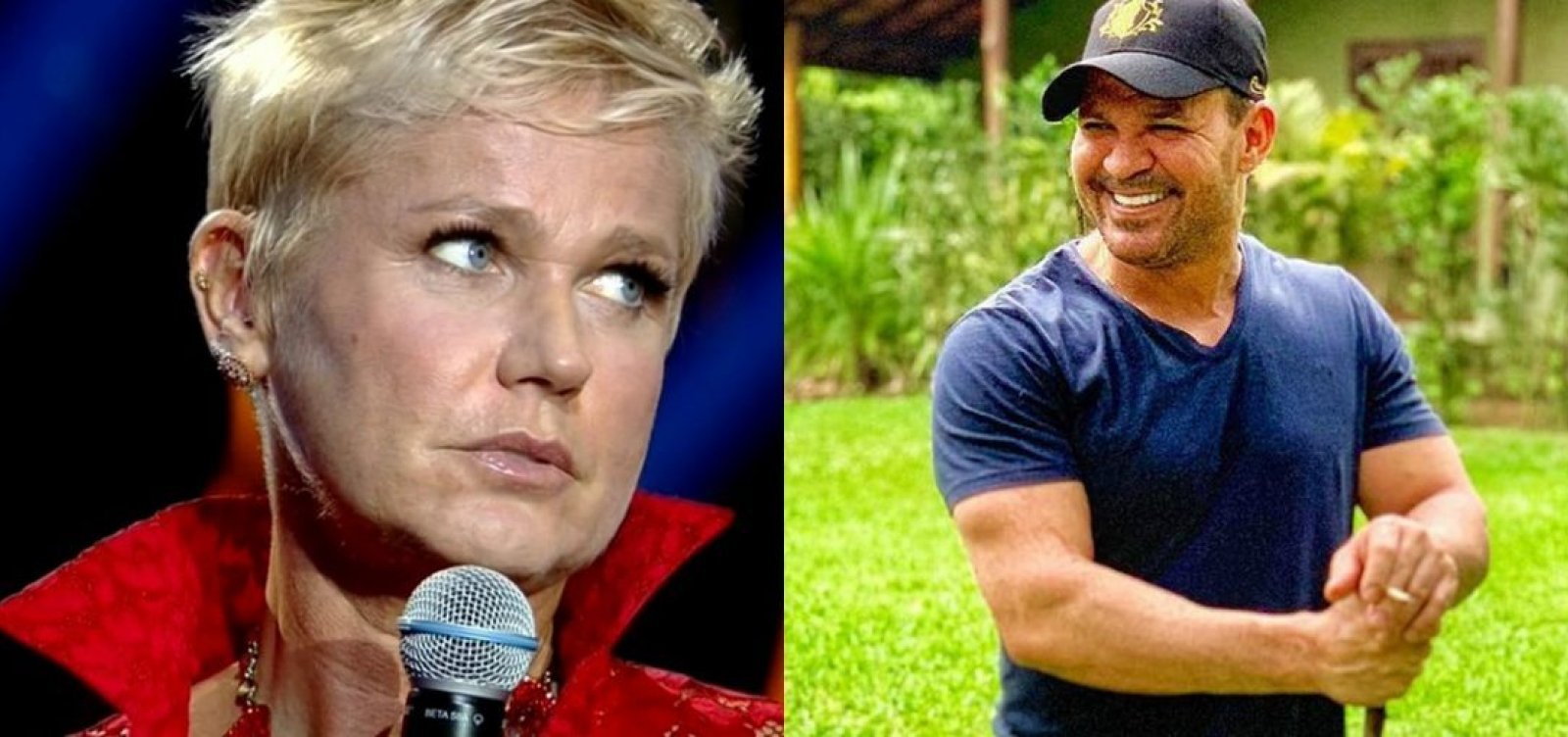 [Xuxa se irrita com presença de Eduardo Costa em especial da Record]