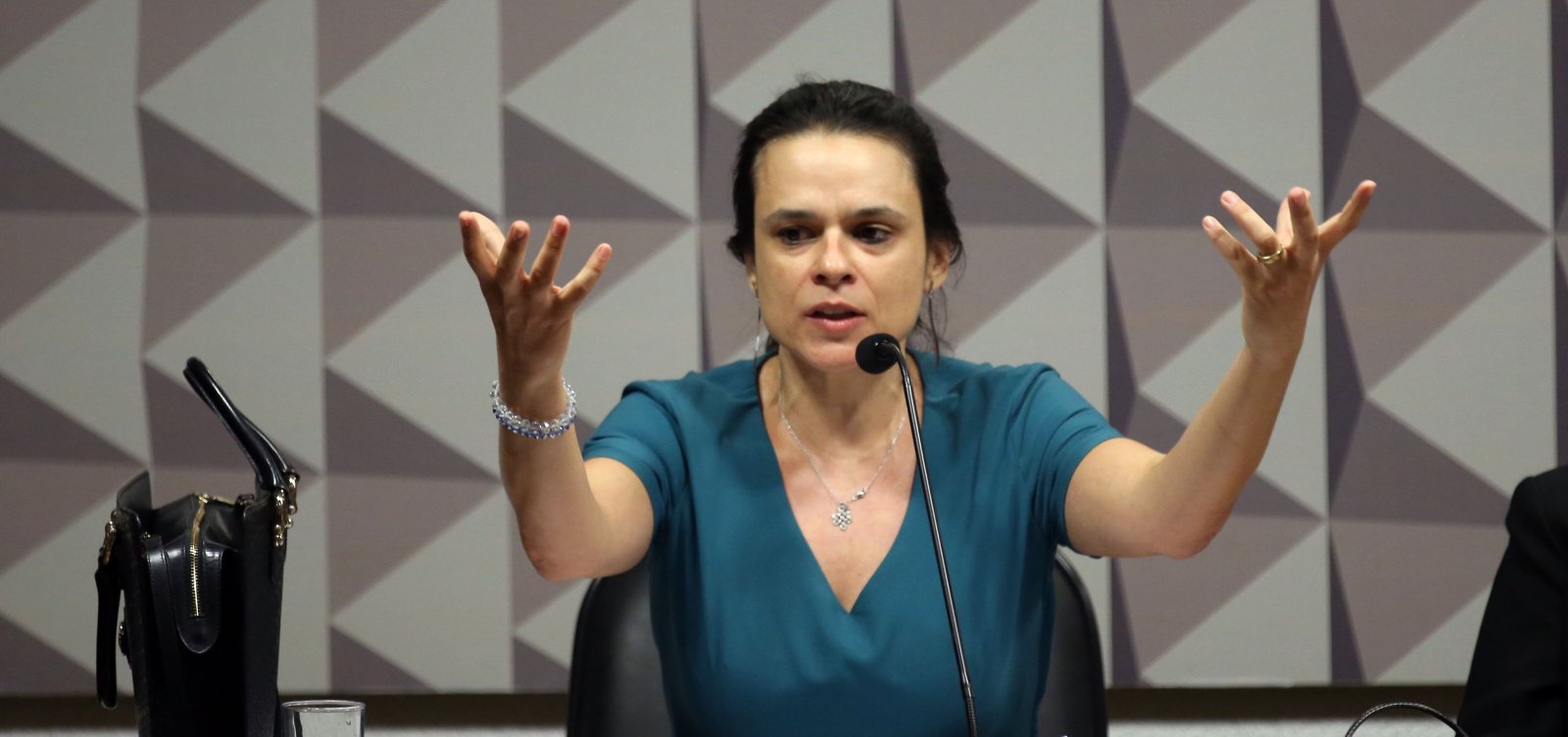 [Janaína Paschoal defende quebra de sigilo em caso envolvendo Flávio Bolsonaro]