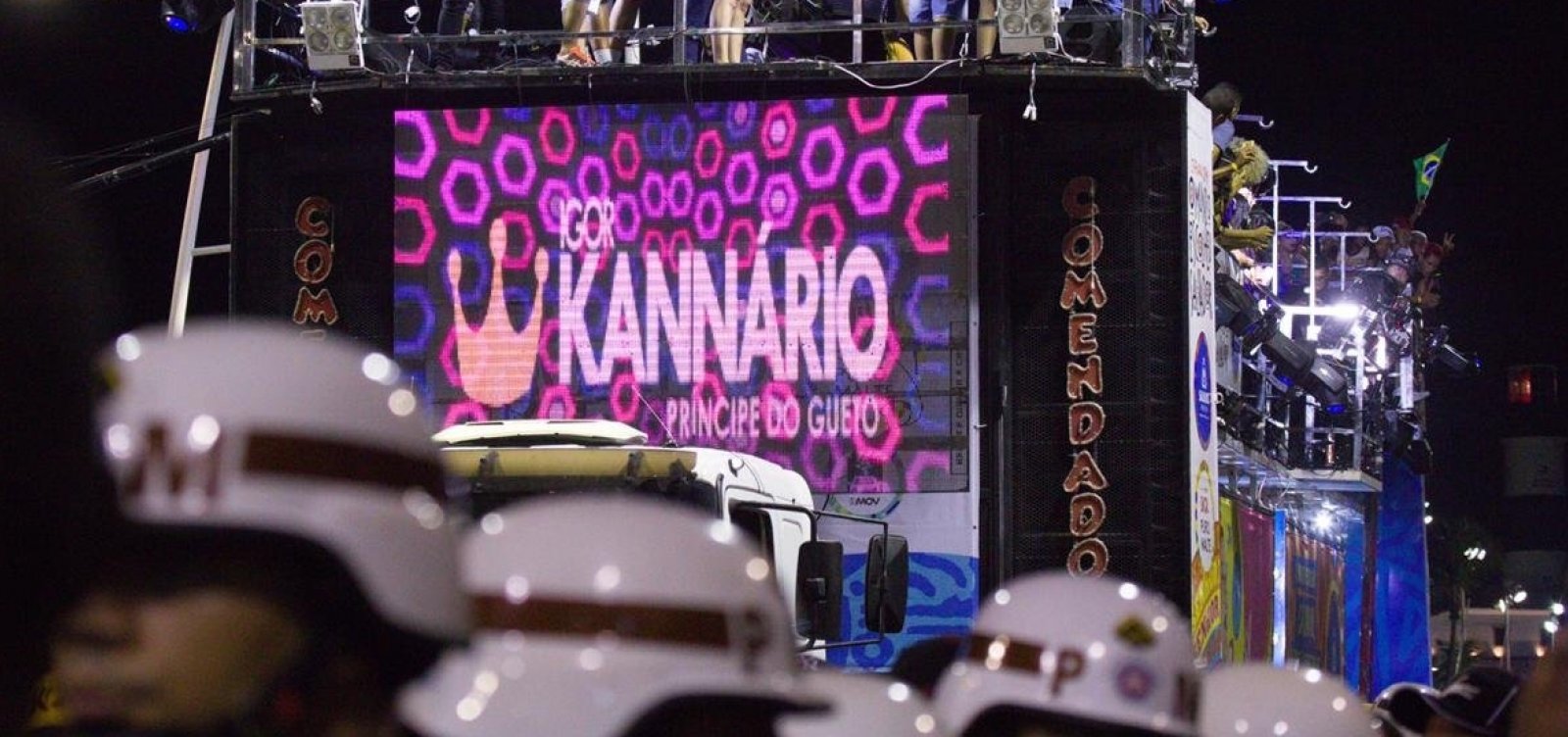 [Comandante da PM desmente Neto sobre pipoca de Kannário: ‘Estávamos presentes’]