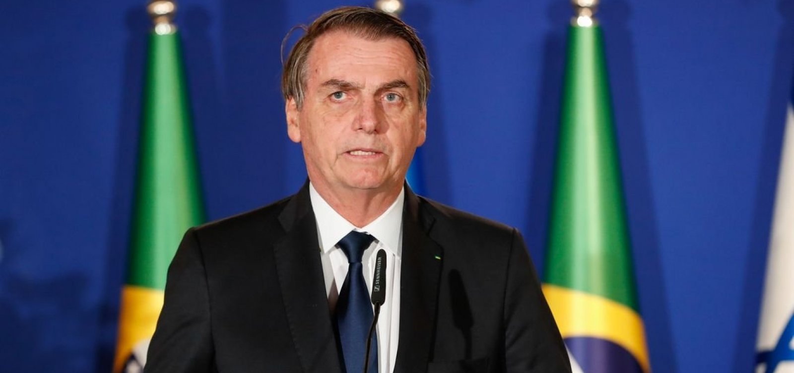 [Grupo protesta contra Bolsonaro em Israel ]