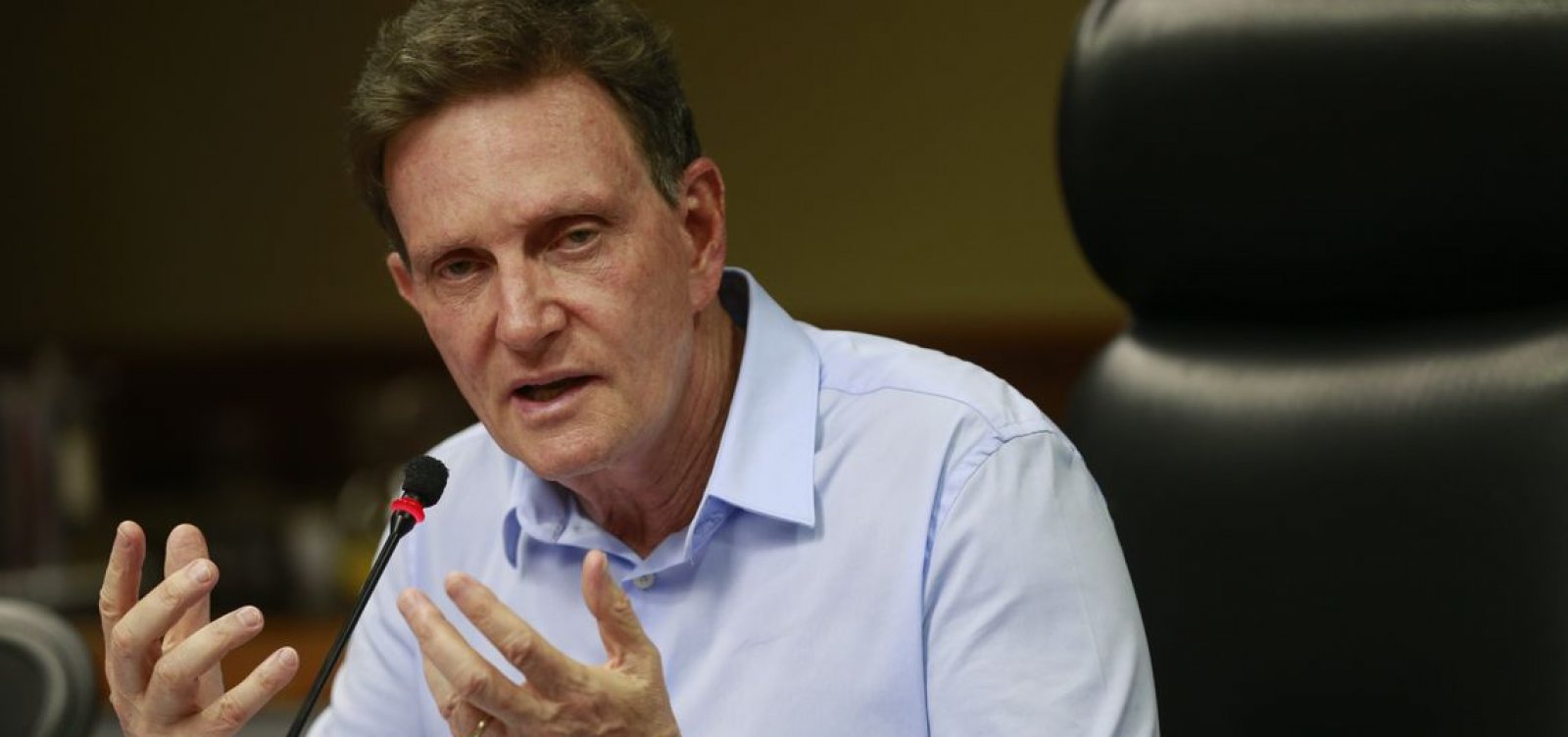 [Crivella diz que chuva forte no Rio é resultado do aquecimento global]