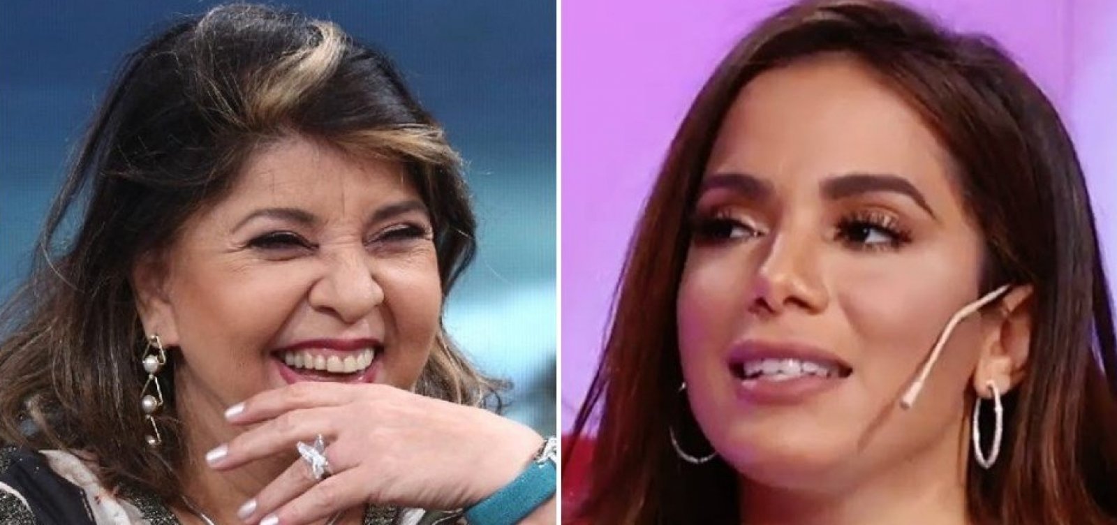 [Roberta Miranda parabeniza Anitta por gravidez e funkeira rebate: 'Me erra']