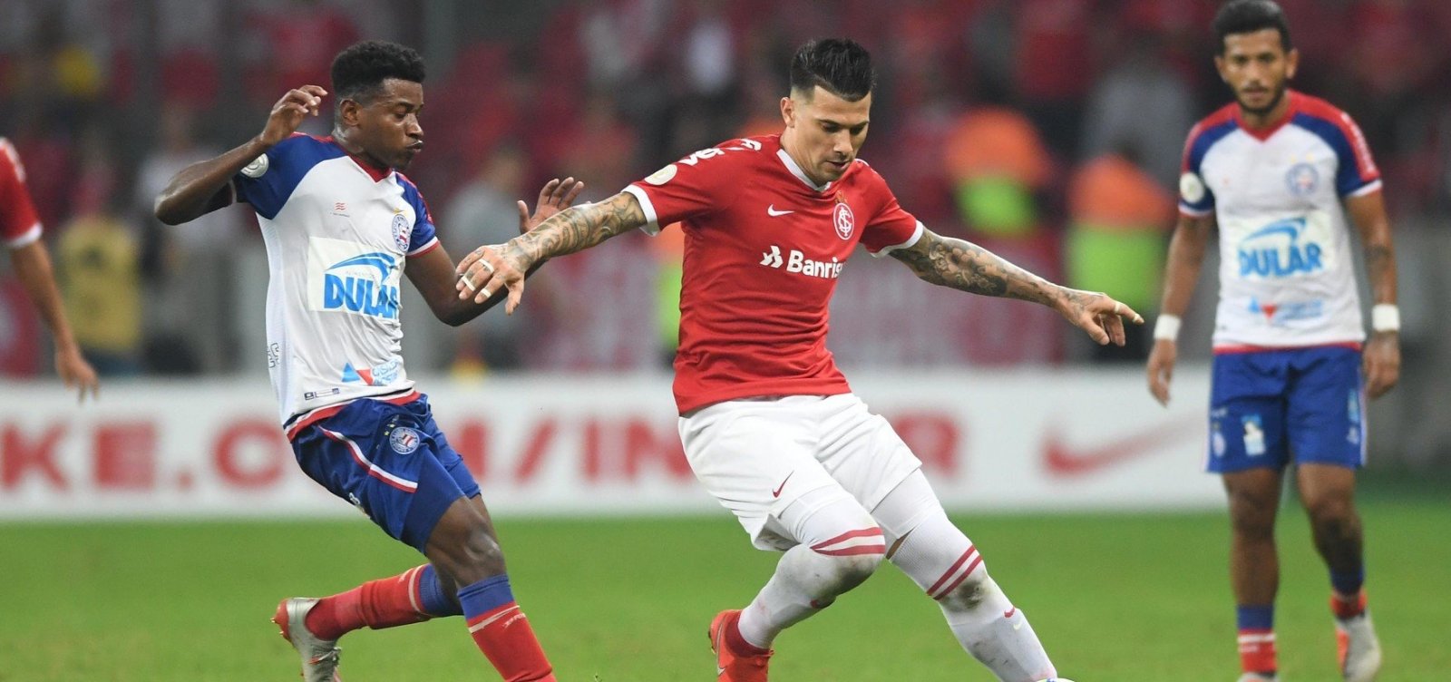 [Bahia descarta pedir anulação de jogo contra o Inter, mas quer imagens do VAR]