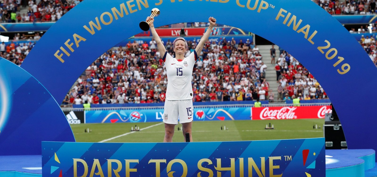 [Artilheira e campeã, Rapinoe é eleita melhor jogadora da Copa do Mundo]