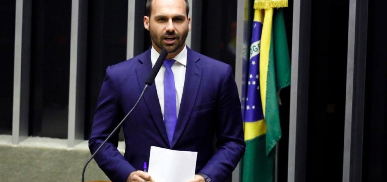['O que Carlos falou nÃ£o tem nada de mais', diz Eduardo Bolsonaro]