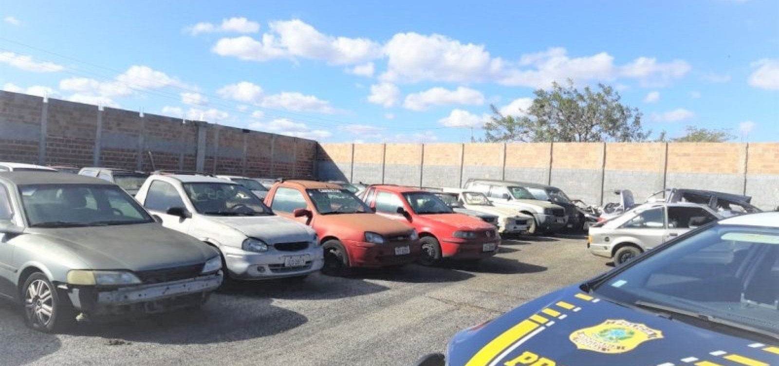 [PRF realiza leilÃ£o de quase 500 sucatas de veÃ­culos em VitÃ³ria da Conquista]