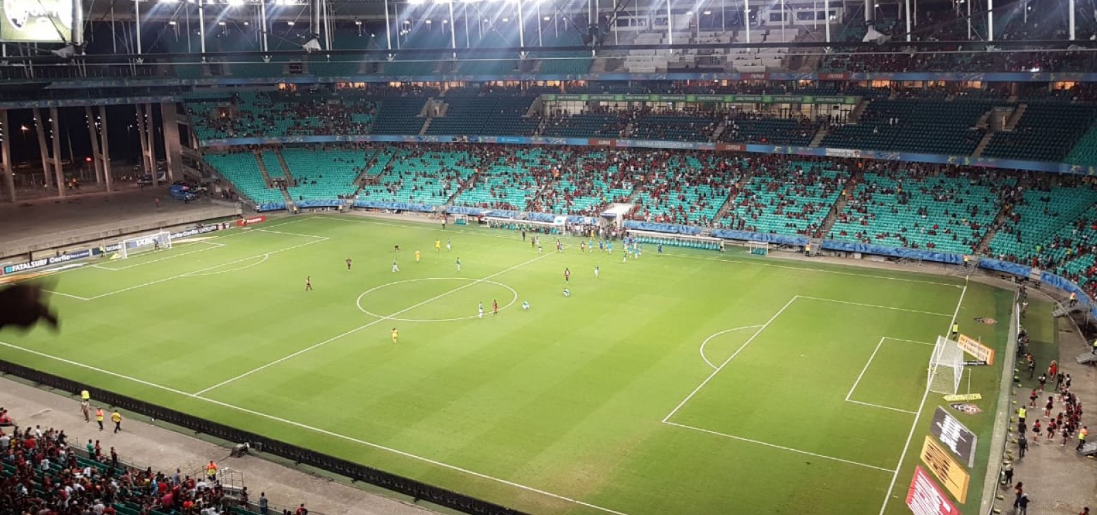 [Na Fonte Nova, Vitória tropeça diante do lanterna e perde para o Guarani]