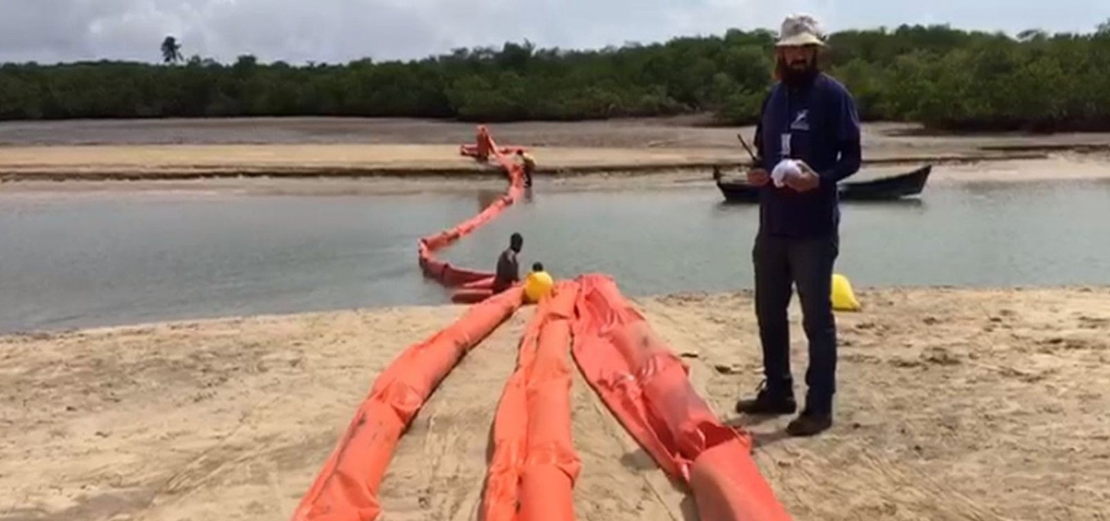 [Justiça determina que União proteja rios em Sergipe das manchas de óleo em até 48 horas]