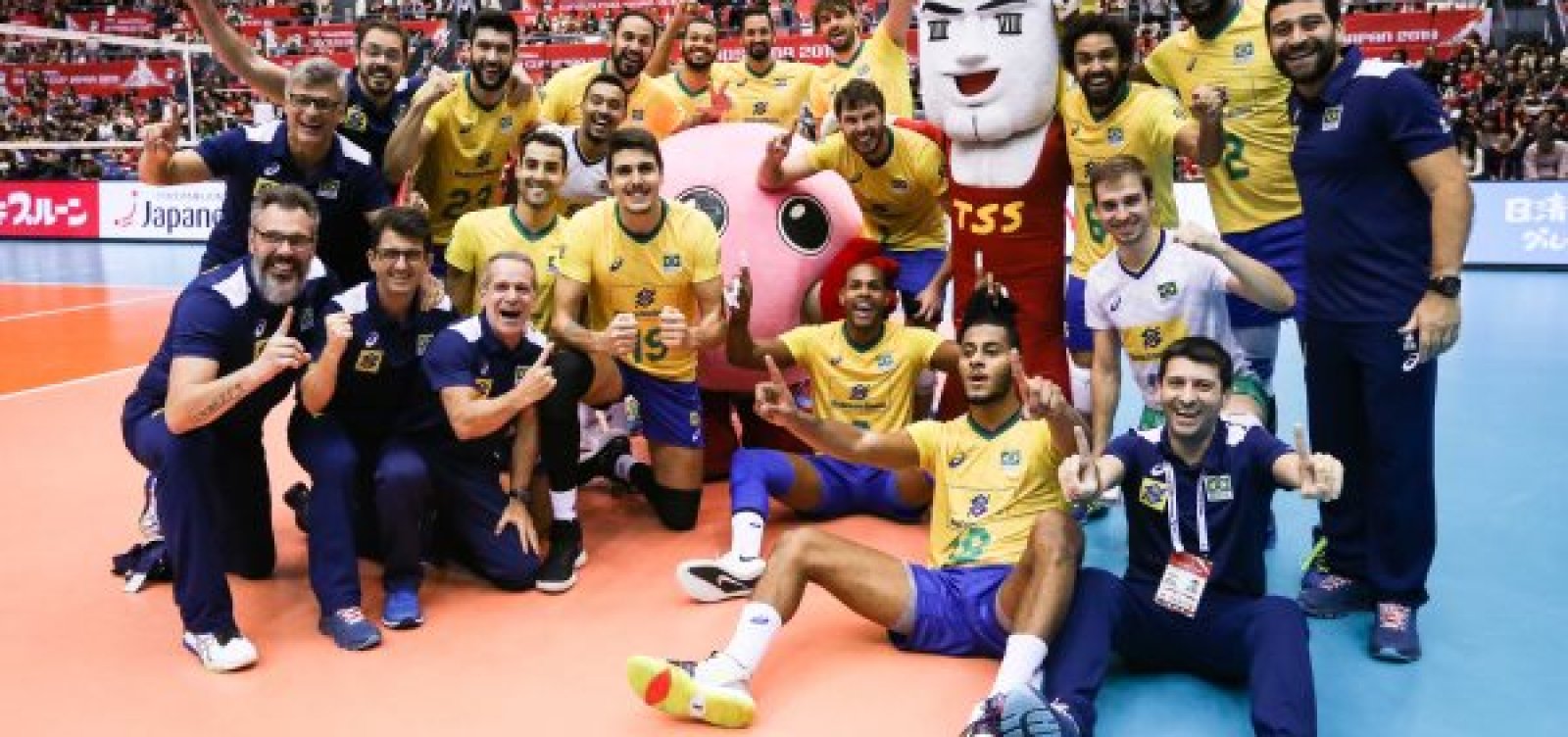 [Com uma rodada de antecedência, Brasil vence o Japão e conquista Copa do Mundo de Vôlei]