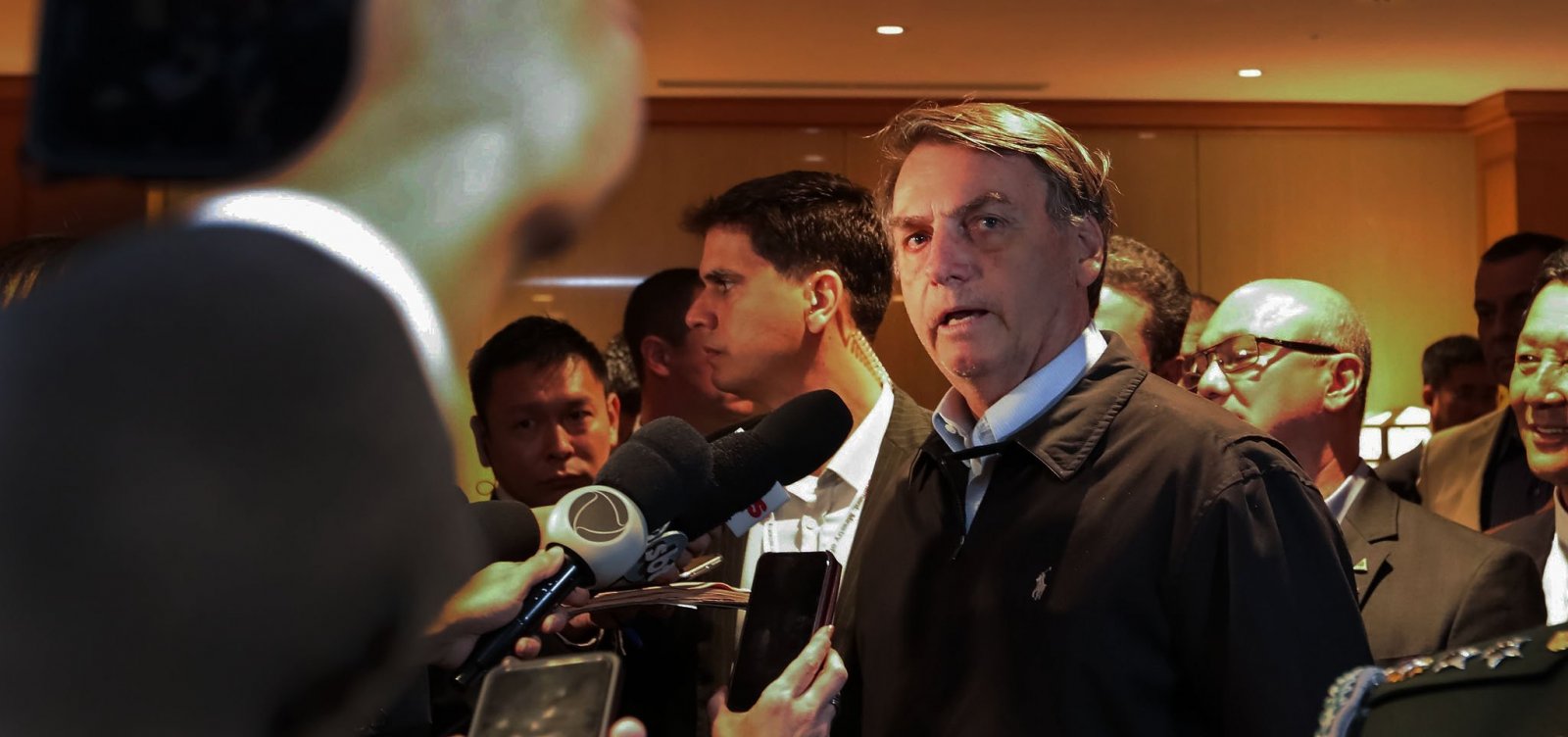 [Bolsonaro compara crise no PSL a ferida que 'cicatriza naturalmente']