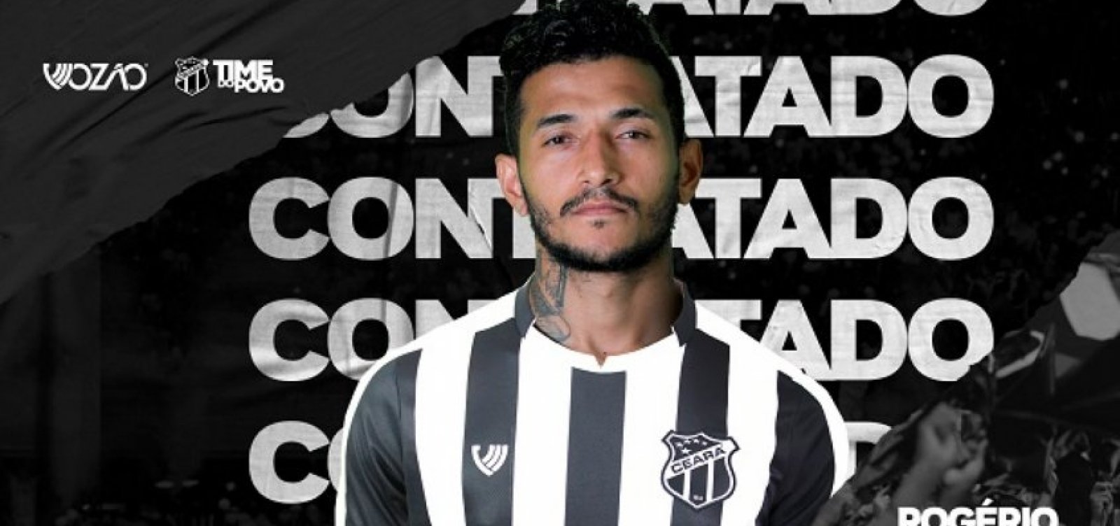 [Ceará oficializa empréstimo de Rogério, do Bahia]
