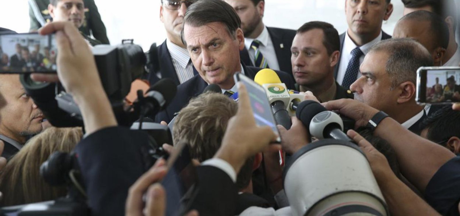 [Bolsonaro ironiza dados de ataques que praticou contra jornalistas]