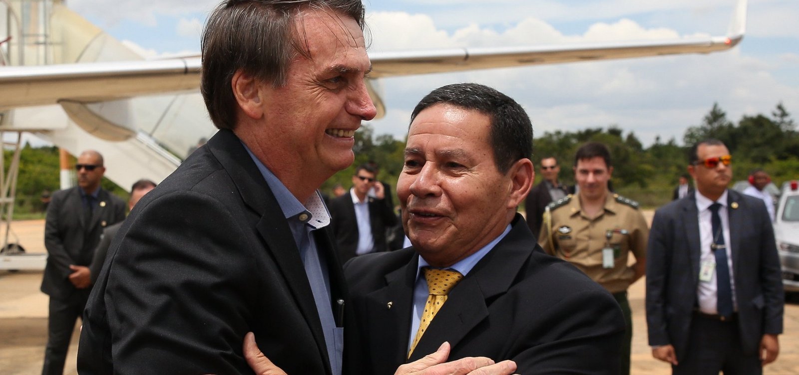 [Mourão elogia Moro e lamenta saída do governo: 'Não é bom' ]