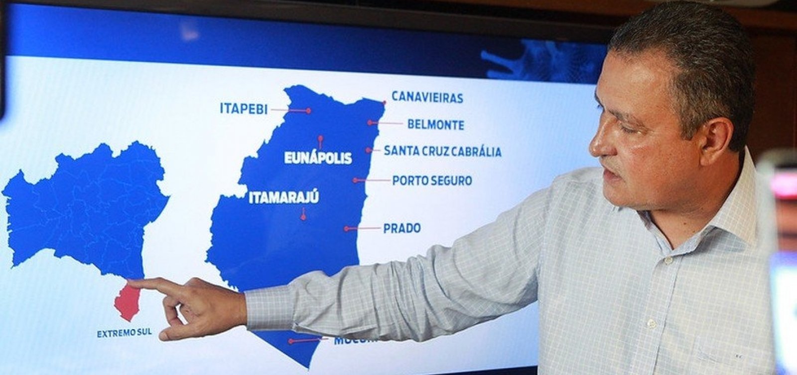 [Rui prorroga medidas restritivas a 19 municípios no extremo-sul da Bahia]