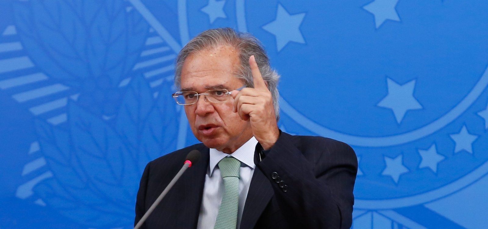 [Exame de Guedes para Covid-19 tem resultado negativo]