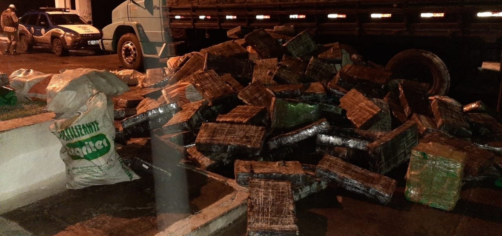 [Homem é preso com carga de maconha avaliada em R$ 12 milhões]