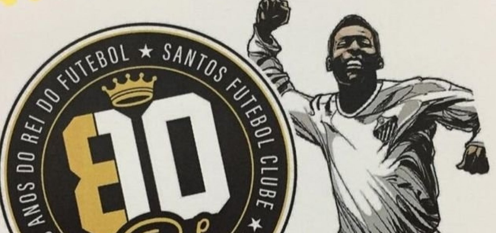 [Em homenagem aos 80 anos do Rei Pelé, Santos e Correios lançam selo e carimbo personalizados]